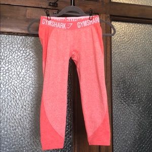 Apricot size S Gymshark Flex Cropped Leggings